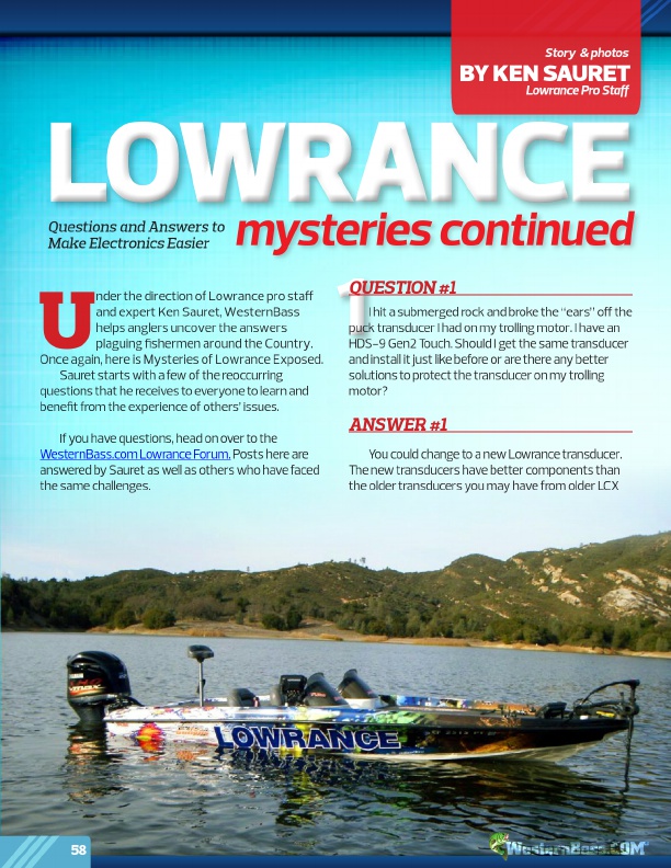 Lowrance pro wrapped bass boat